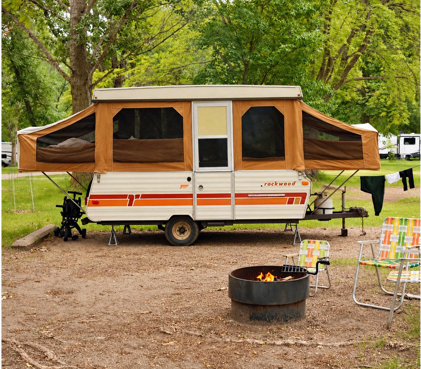 Rockwood pop-up camper